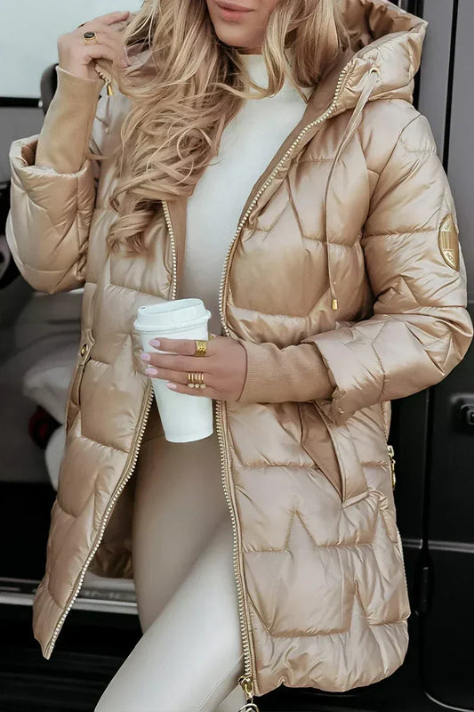Mila winterjas met capuchon