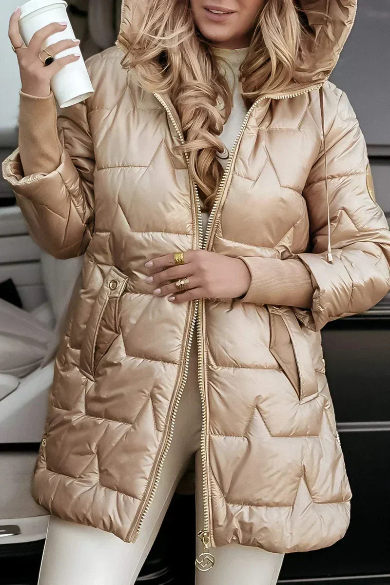 Mila winterjas met capuchon