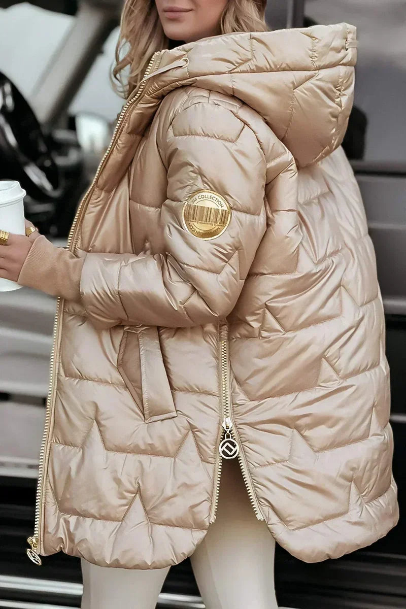 Mila winterjas met capuchon