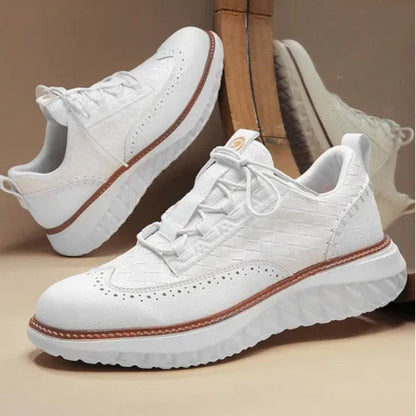 Zapatillas con detalle tejido, detalle