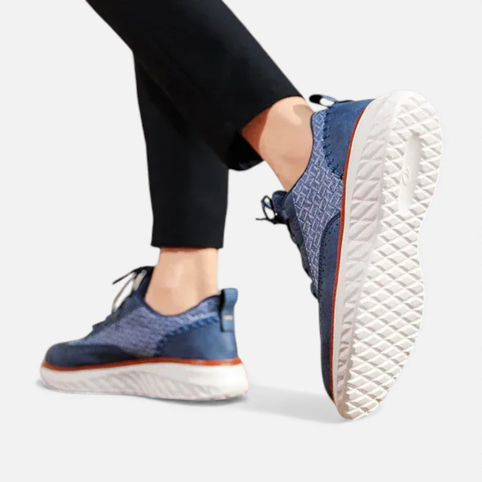 Zapatillas con detalle tejido, vista