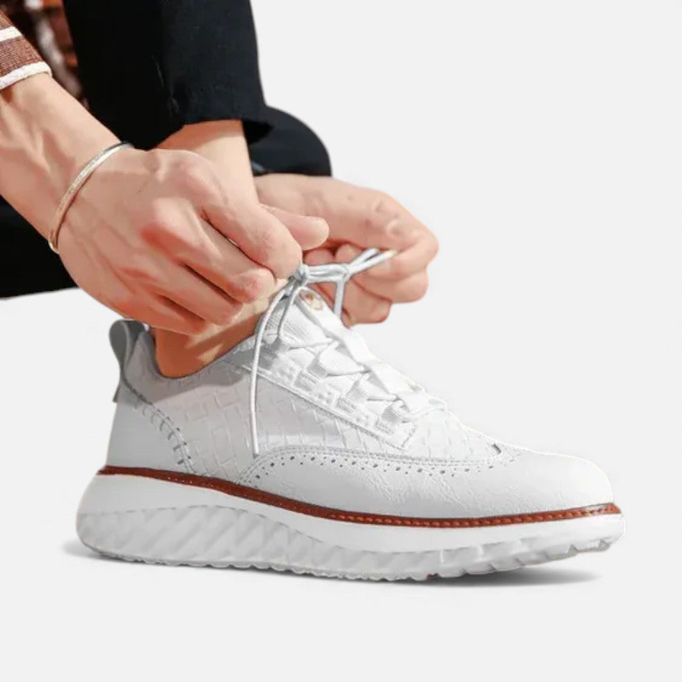 Zapatillas con detalle tejido, vista