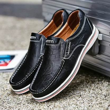 Richard zapatos de piel, detalle