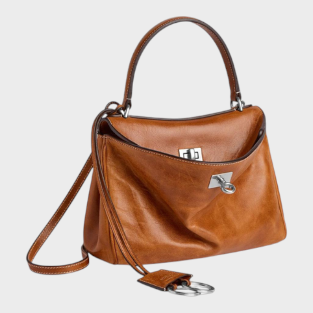 Lidia bolso de piel minimalista