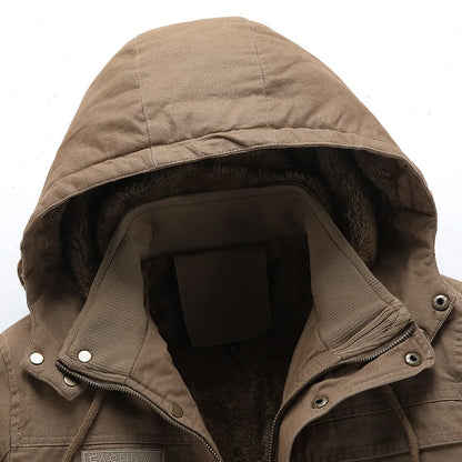 Adriano chaqueta de algodón, vista