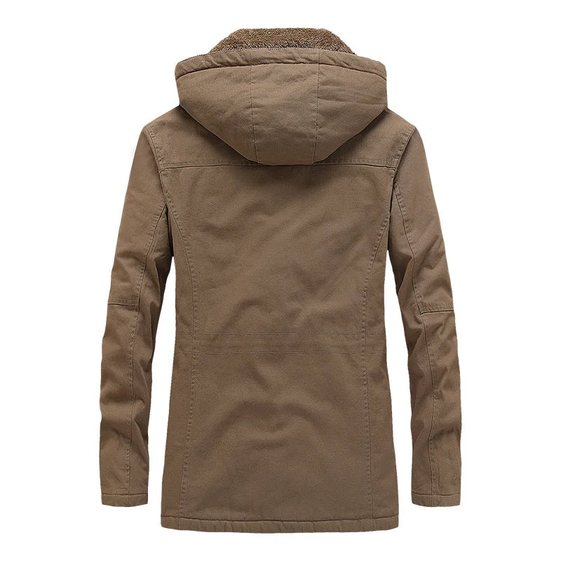 Adriano chaqueta de algodón, vista