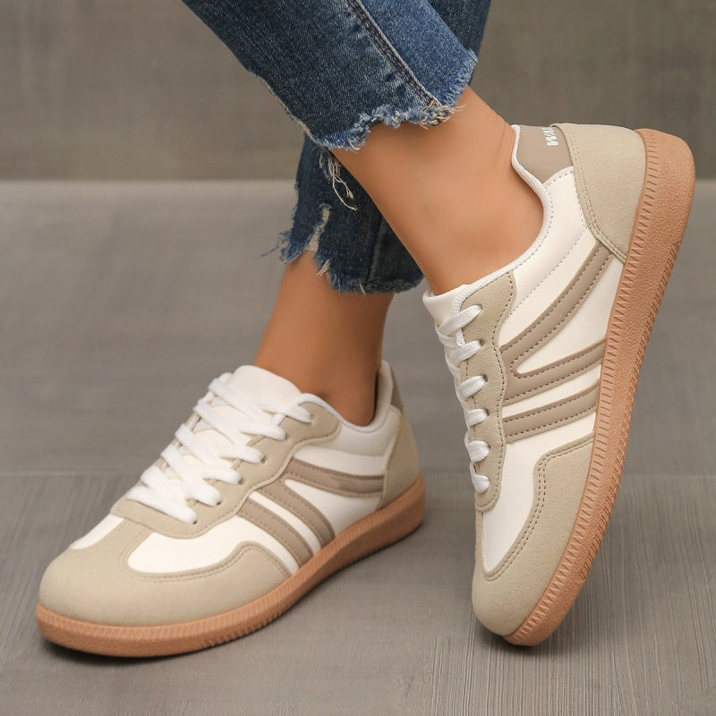 Marbella zapatillas retro beige