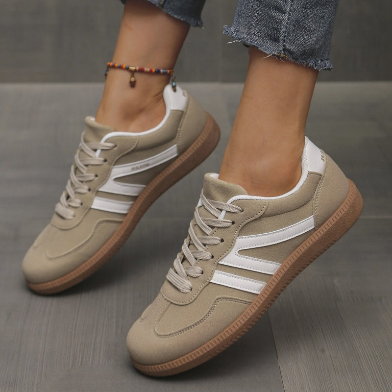 Marbella zapatillas retro caqui