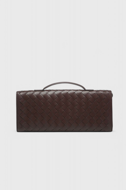 Melania - Bolso Clutch con Nudo Dorado