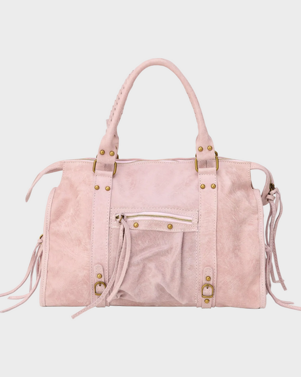 Paloma | Bolso de Piel Rosa Vainilla