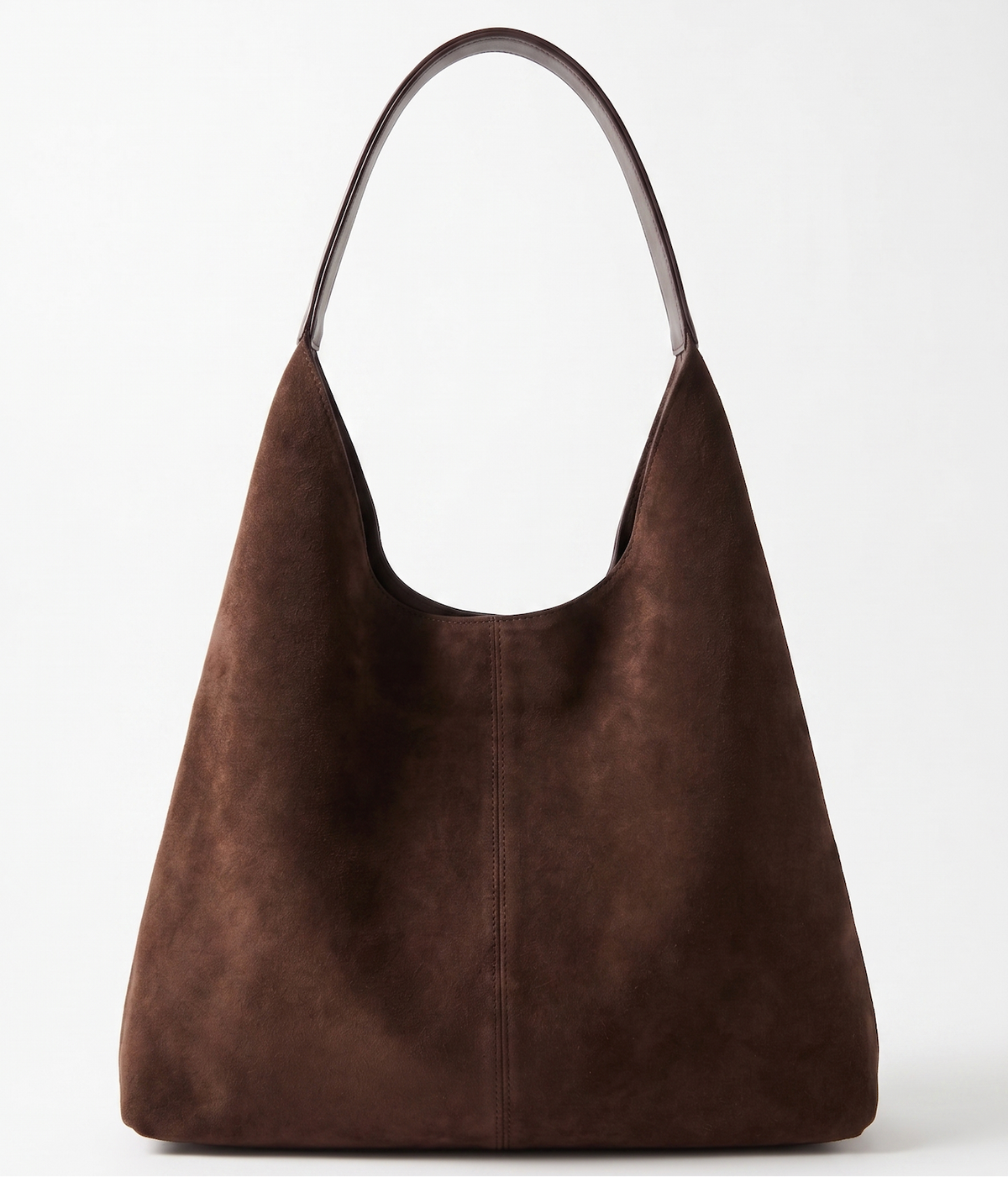 Sabina bolso hobo de ante vegano color café