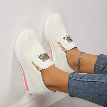 Alicia zapatillas blanco detalle
