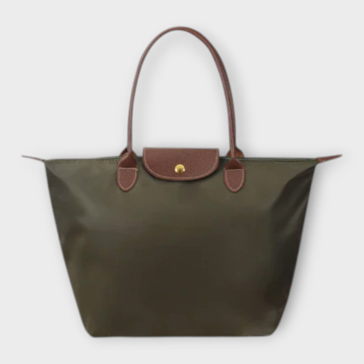 Teresa bolso de hombro de tela oxford verde