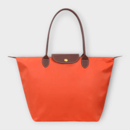 Teresa bolso de hombro de tela oxford naranja