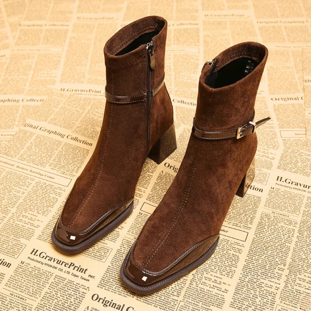 Avenor botines marrón