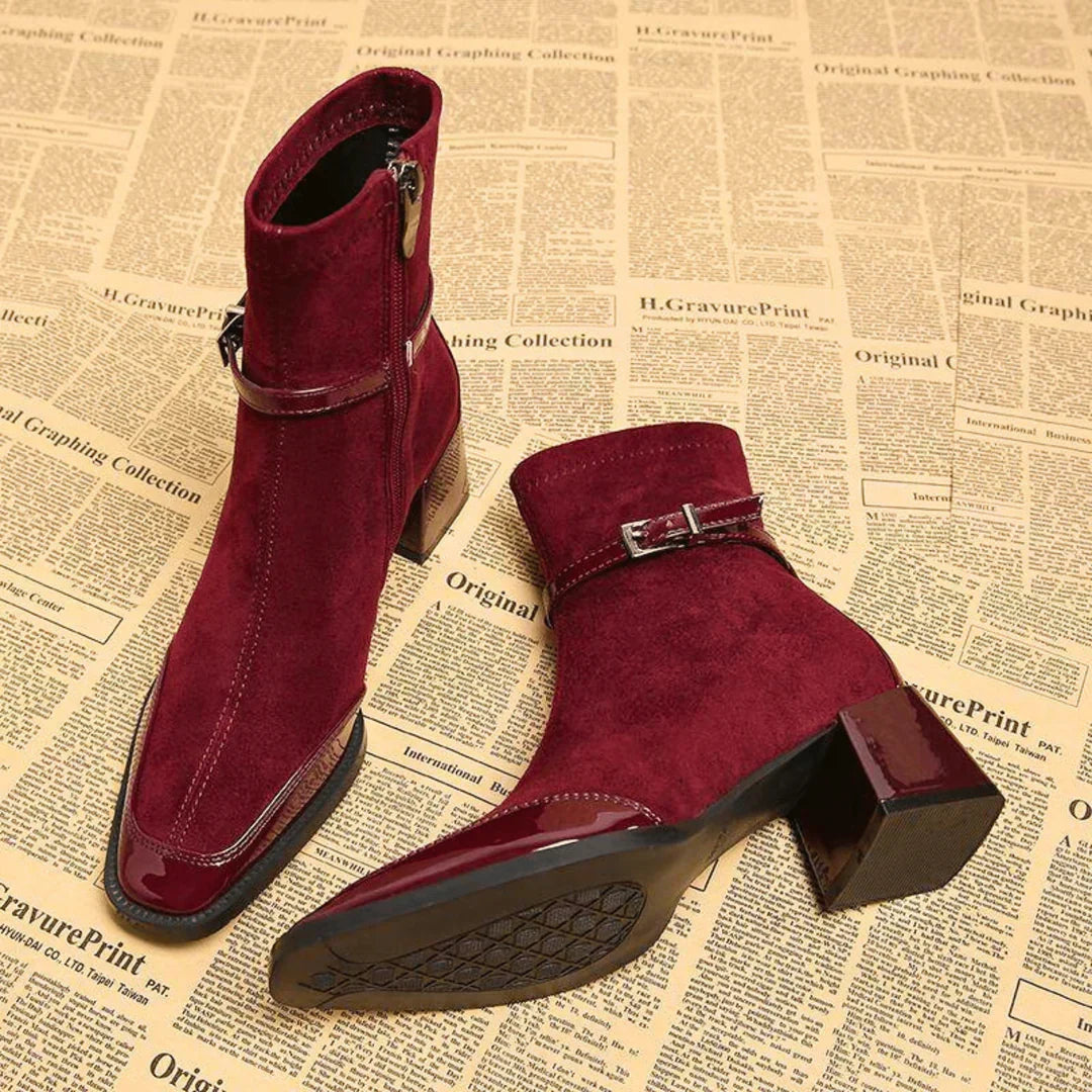 Avenor botines efecto ante