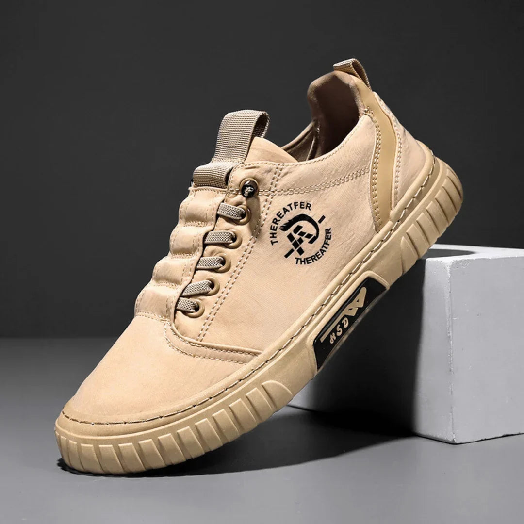 Zapatillas urbanas en caqui